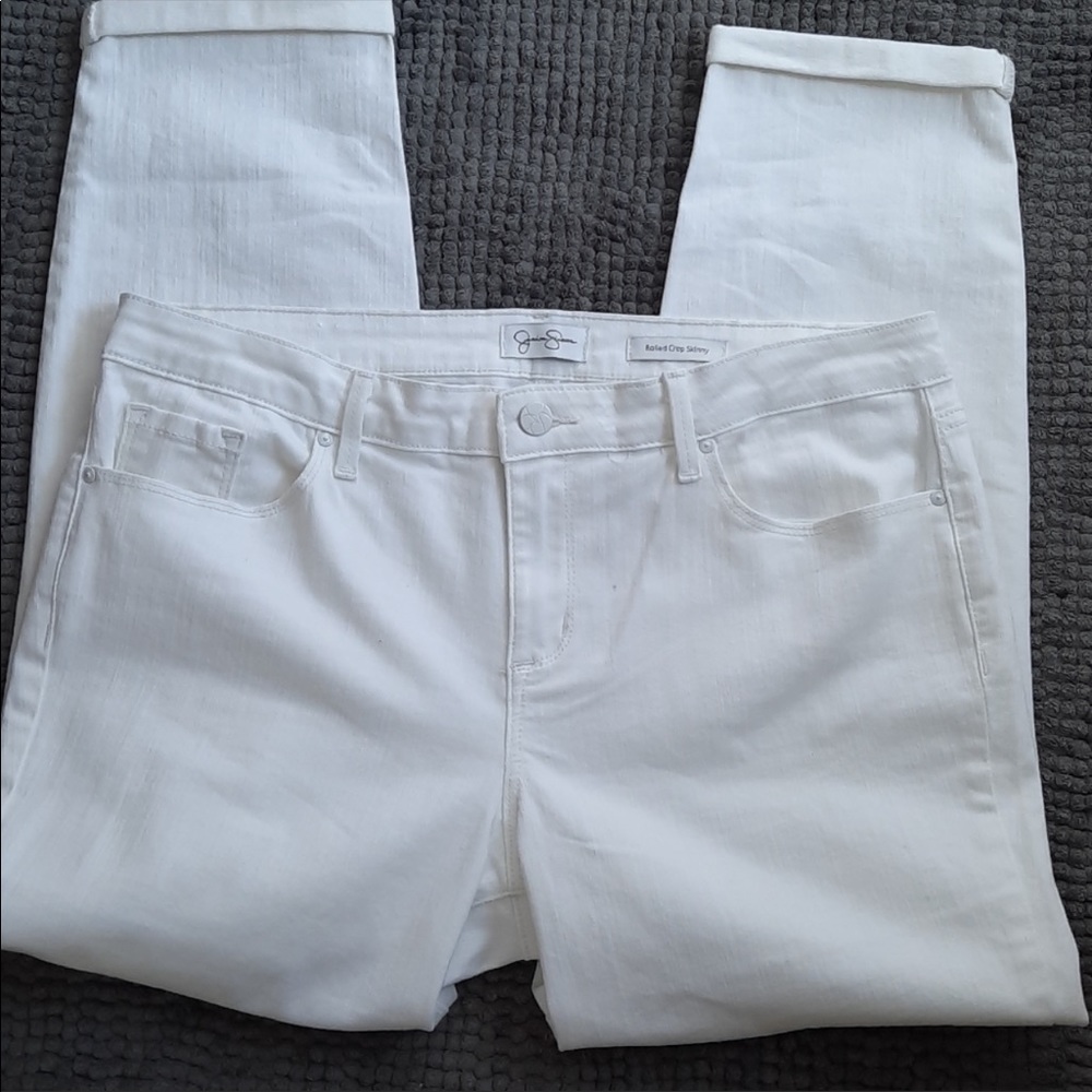 Jessica Simpson Rolled Crop Skinny Jean
